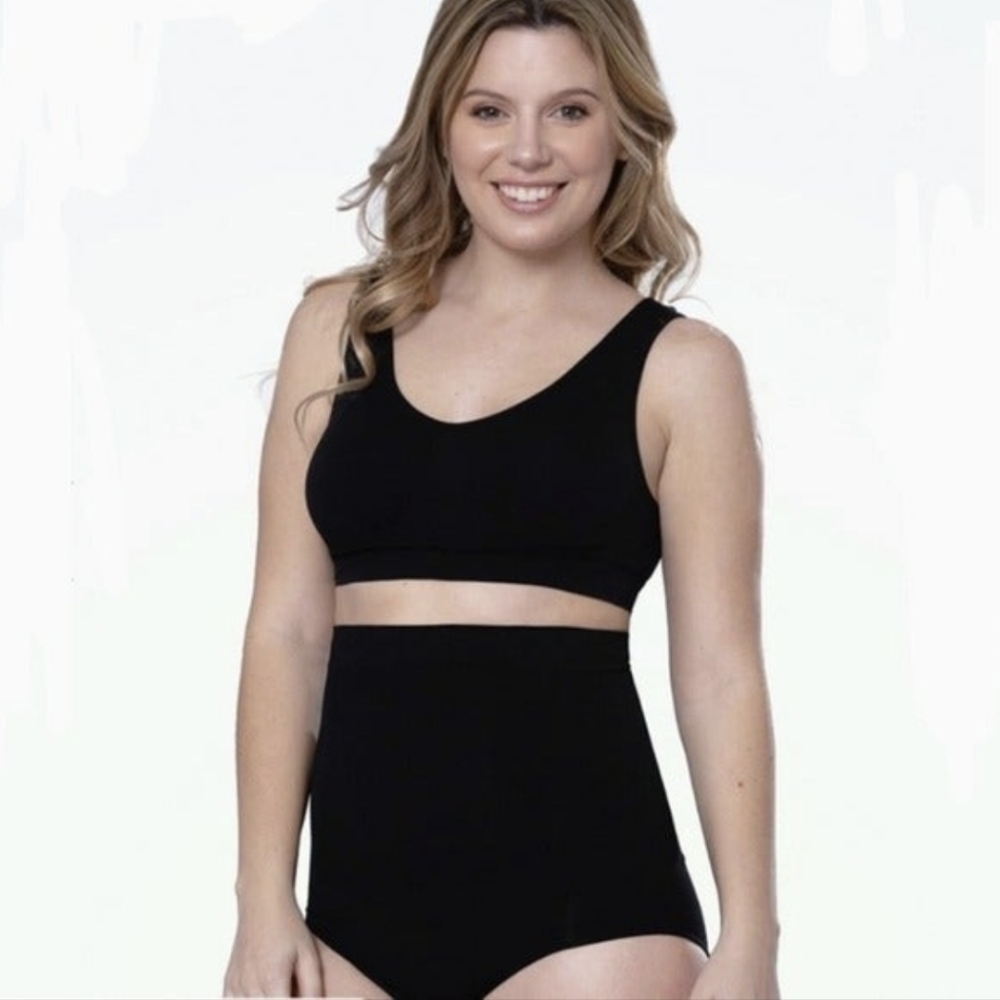 Empetua All Day Shaper High Waist Shaper Panty  Black size Medium Large NWT